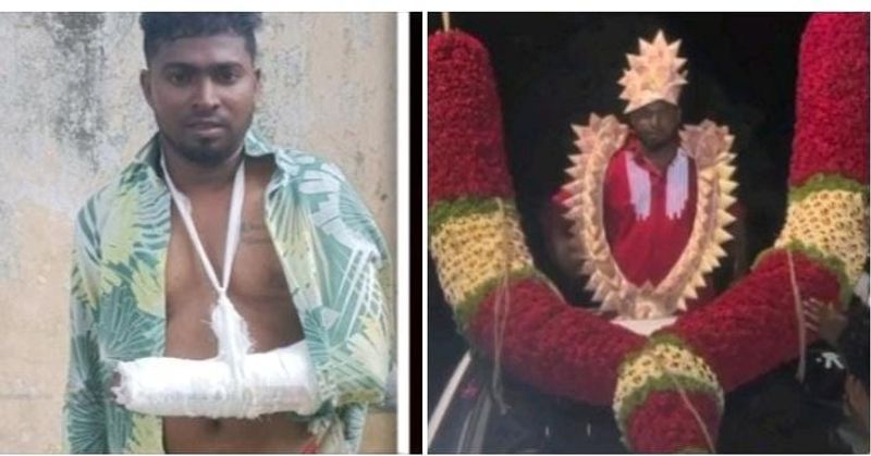 Arrest : பட்டாகத்தியோடு பர்த்டே கொண்டாட்டம்.! நெருப்பு பறக்க காரில் ரேஸ்- ரவுடிக்கு மாவு கட்டு போட்ட போலீஸ்