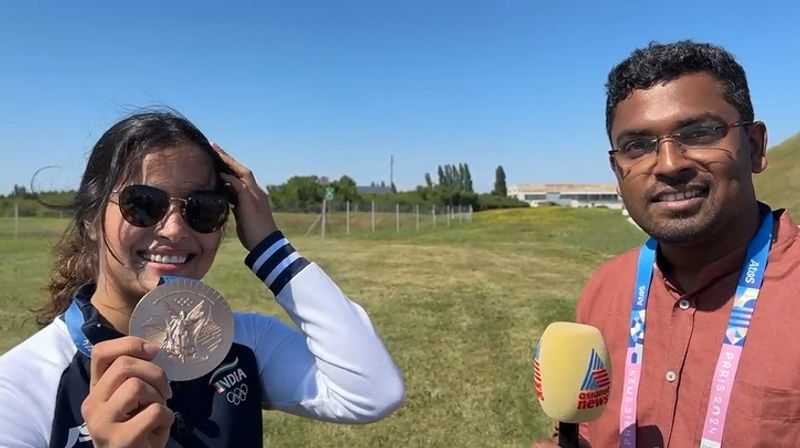 ಒಲಿಂಪಿಕ್ಸ್‌ನಲ್ಲಿ ಪದಕ ಗೆದ್ದು ಏಷ್ಯಾನೆಟ್ ನ್ಯೂಸ್ ಜೊತೆ ಸಂತಸ ಹಂಚಿಕೊಂಡ ಮನು ಭಾಕರ್!