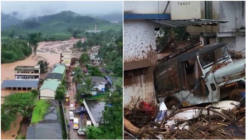 Wayanad Landslide | வயநாடு நிலச்சரிவு கழுகுப் பார்வை காட்சிகள்! கொடூரத்தின் உச்சம்!