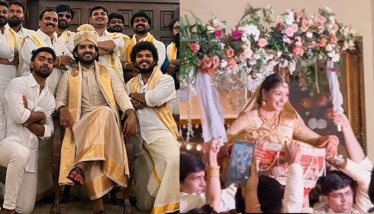 అంగరంగ వైభవంగా..హీరో కిరణ్ అబ్బవరం పెళ్లి వీడియో 