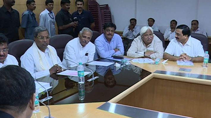 Cauvery Row Karnataka All Party Meeting Ends Cabinet Meet Begins