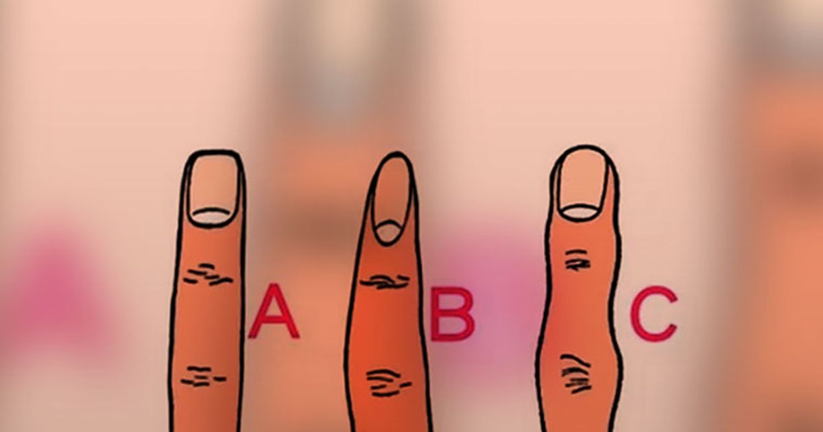 The shape of your fingers reveals your personality