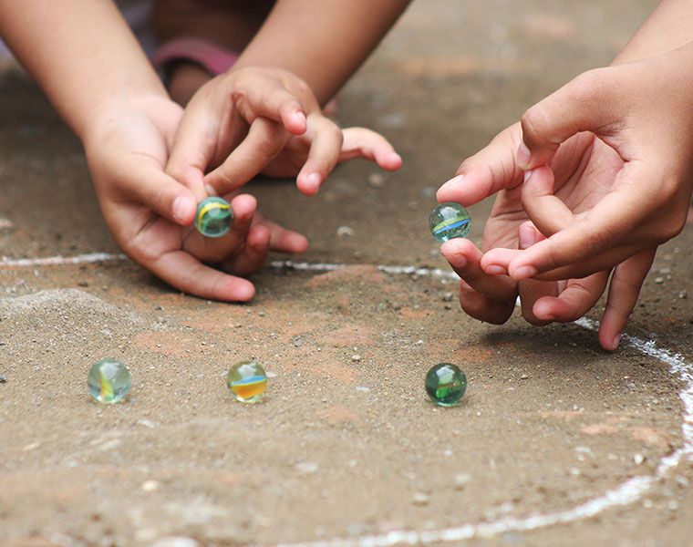 children's marble games