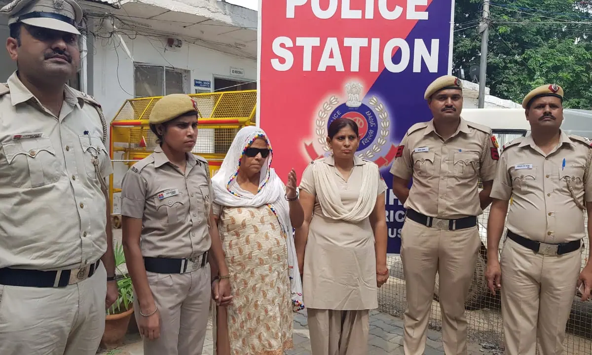 दिल्ली में गिरफ्तार हुई क्राइम की ‘गॉडमदर’