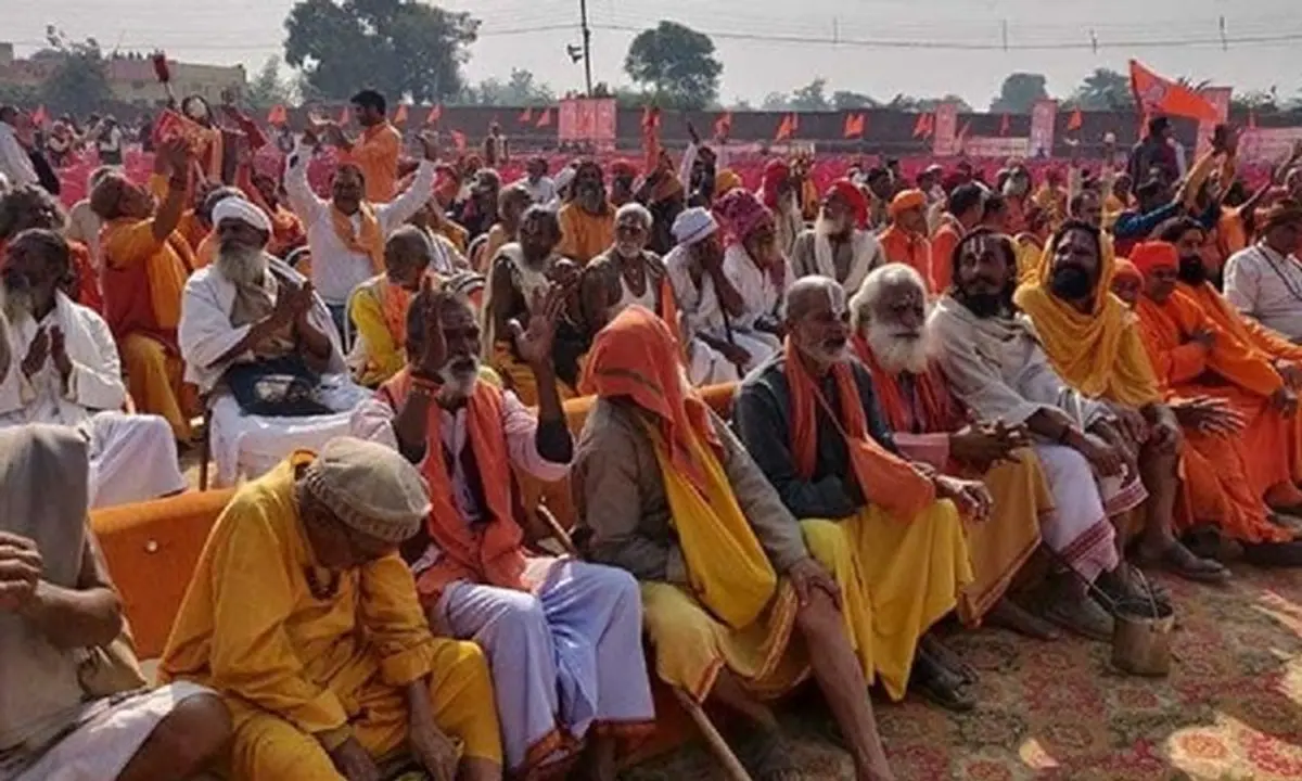 विहिप की राममंदिर को लेकर रैली, दिल्ली के चप्पे चप्पे पर पुलिस की नजर