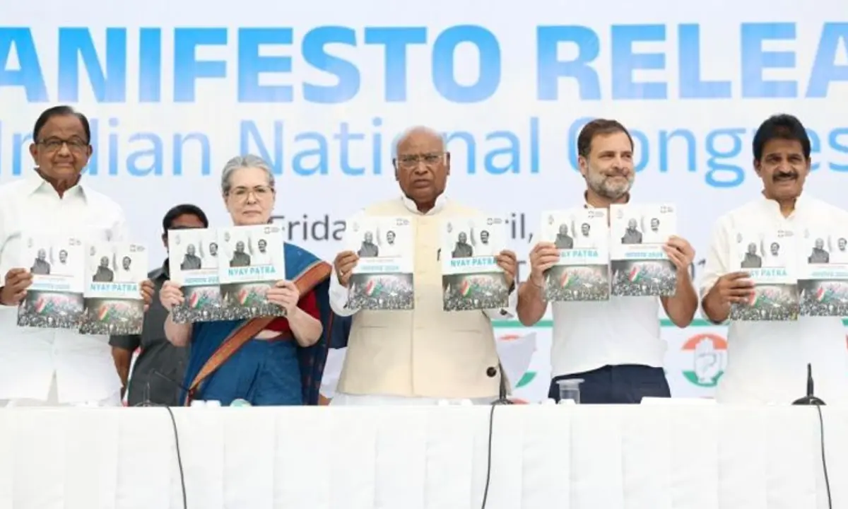 Lok Sabha Election 2024: कांग्रेस ने घोषणा पत्र में दी 25 गारंटियां, जाति जनगणना पर कहीं ये बात