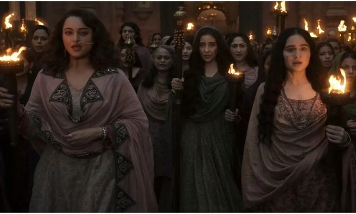 Heeramandi's Azadi song out: Manisha Koirala, Aditi Rao Hydari and others fight the battle for freedom   WATCH