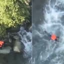Suspected Lashkar member who confessed to helping terrorists jumps in river, dies | Video surfaces