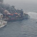 Kerala coastline on high alert as blazing ship carries hazardous items, 2240 tons of fuel