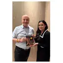 Anupam Kher Meets Colonel Sofiya Qureshi, Gifts His New Book ‘Different But No Less’