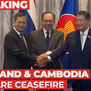 BREAKING: Thailand, Cambodia Declare Ceasefire; Thank Trump, Anwar Mediation