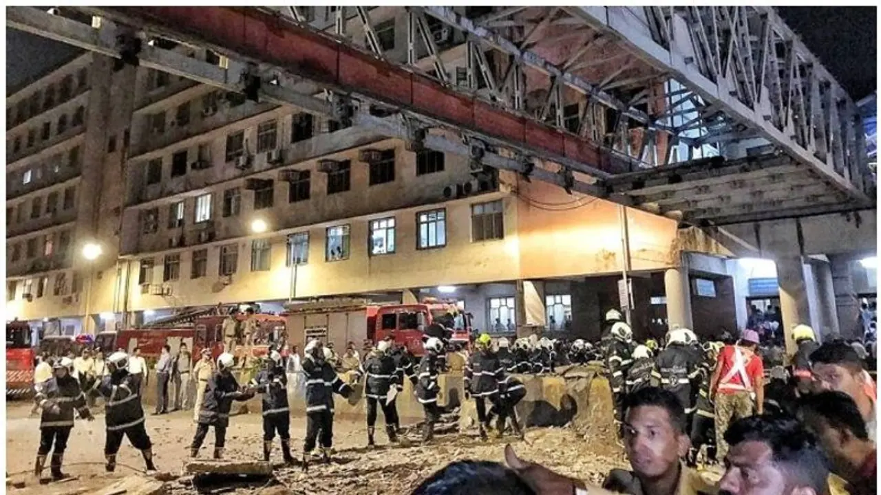 overbridge collapses