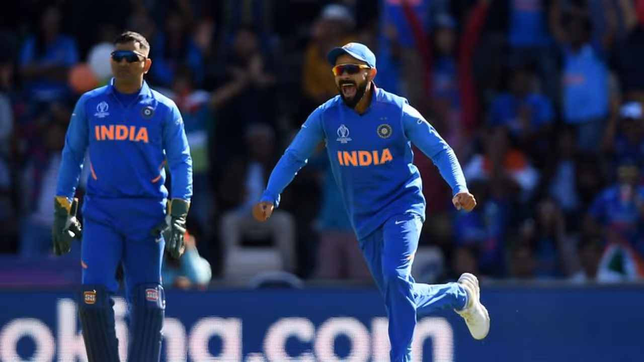 MS Dhoni and Virat Kohli