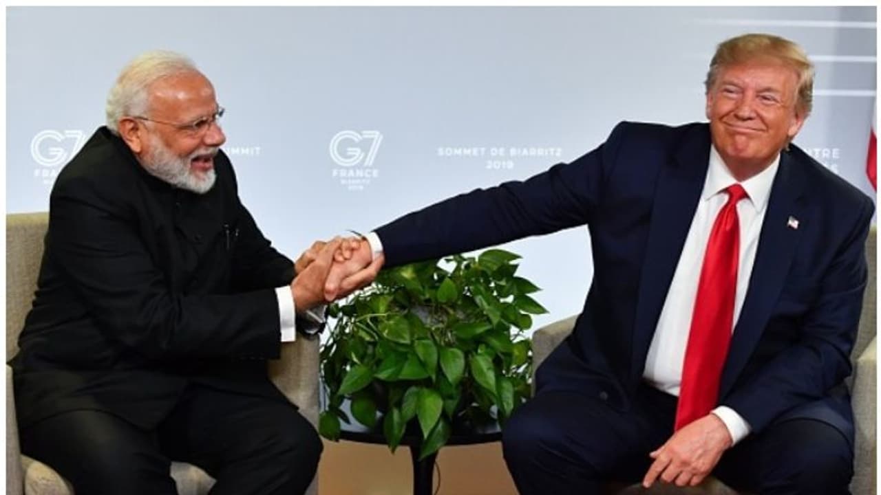 trump modi 