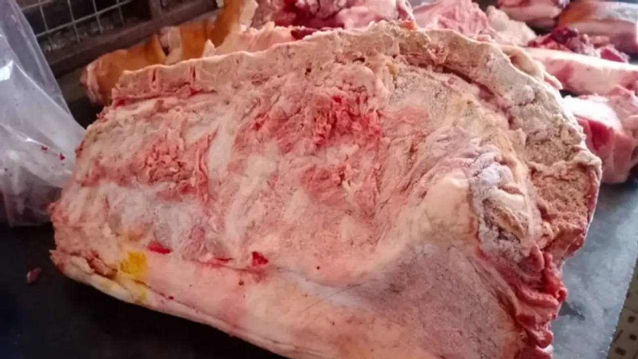 pork meat seized pork meat seized