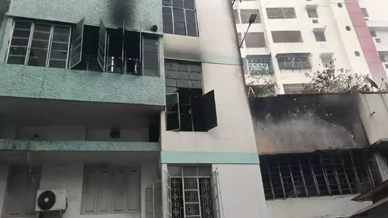 Dhanbad hospital fire Dhanbad hospital fire