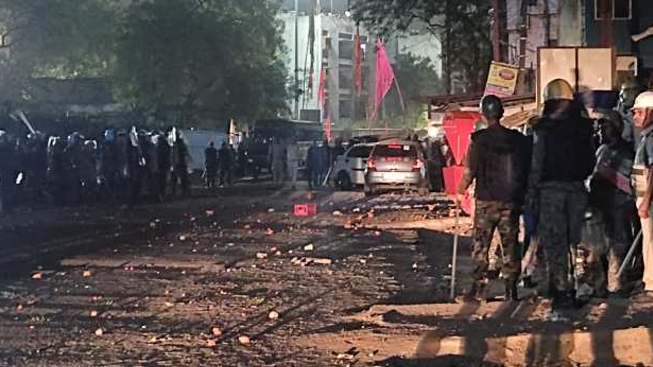 Clash in Jamshedpur Clash in Jamshedpur