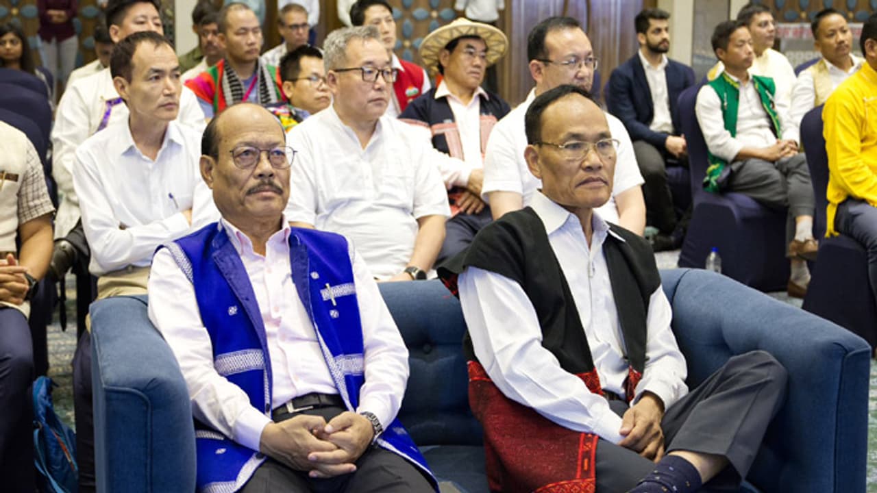 PM Narendra Modi interaction with tribal people PM Narendra Modi interaction with tribal people