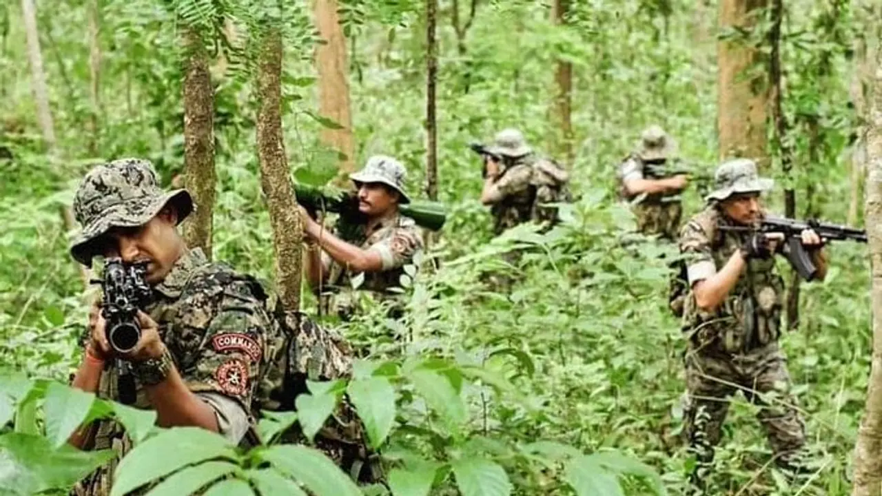 CRPF Cobra commandos CRPF Cobra commandos
