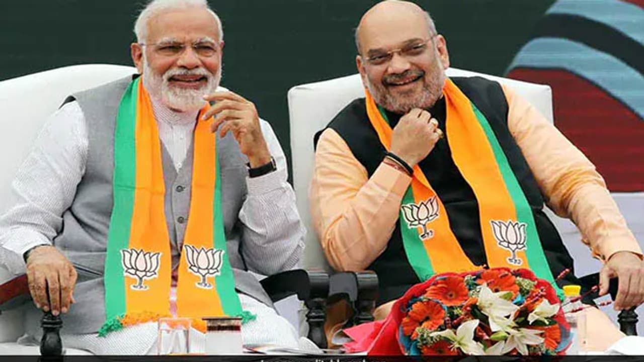 Amit Shah and PM Modi