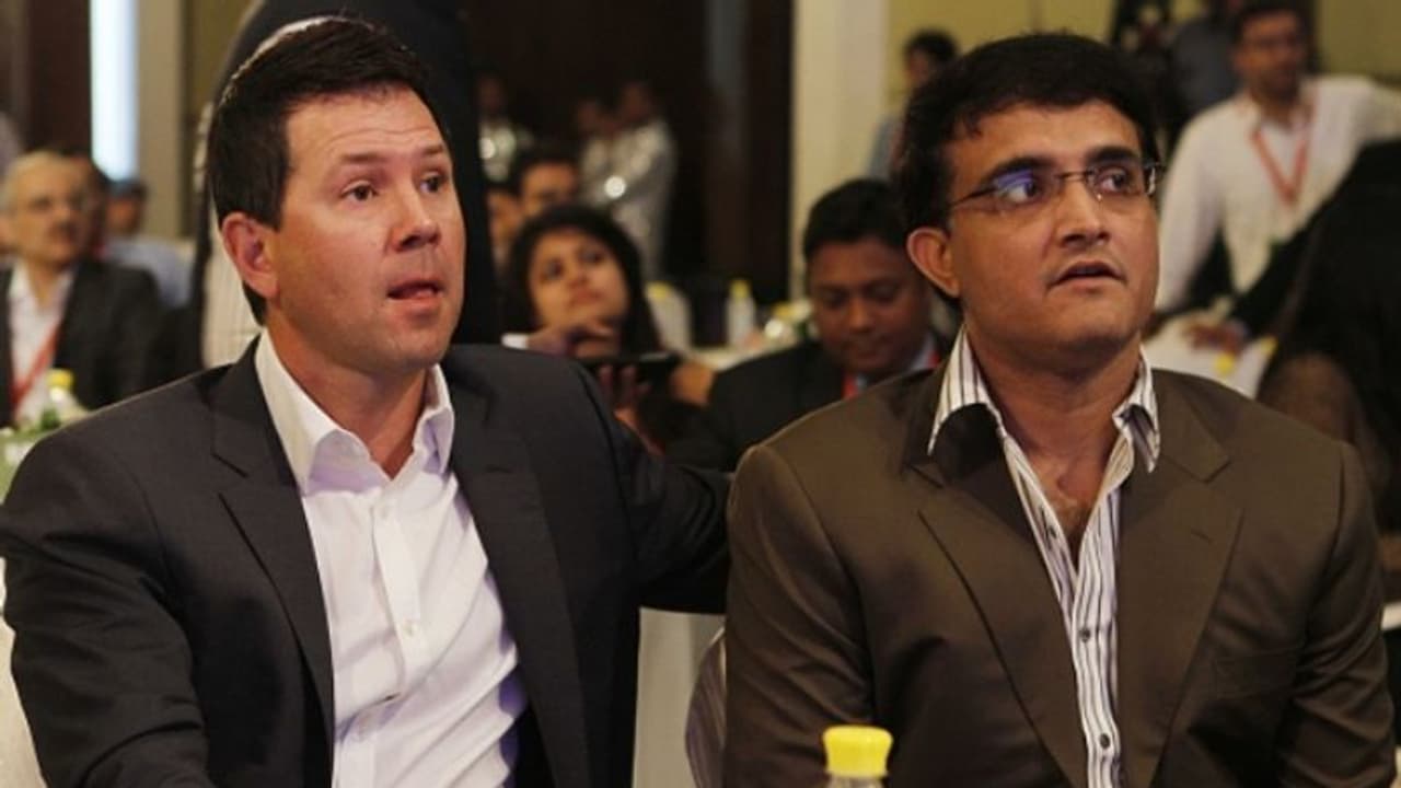 Sourav Ganguly Ricky Ponting