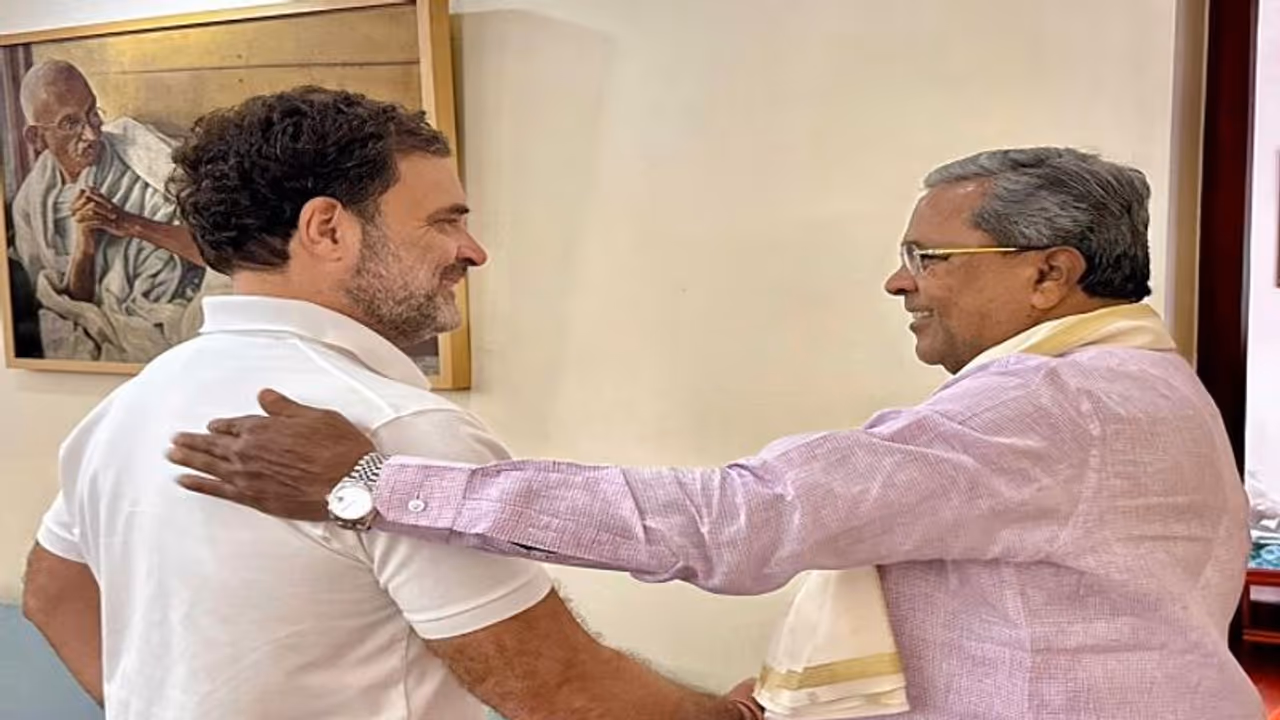 Siddaramaiah Rahul Gandhi