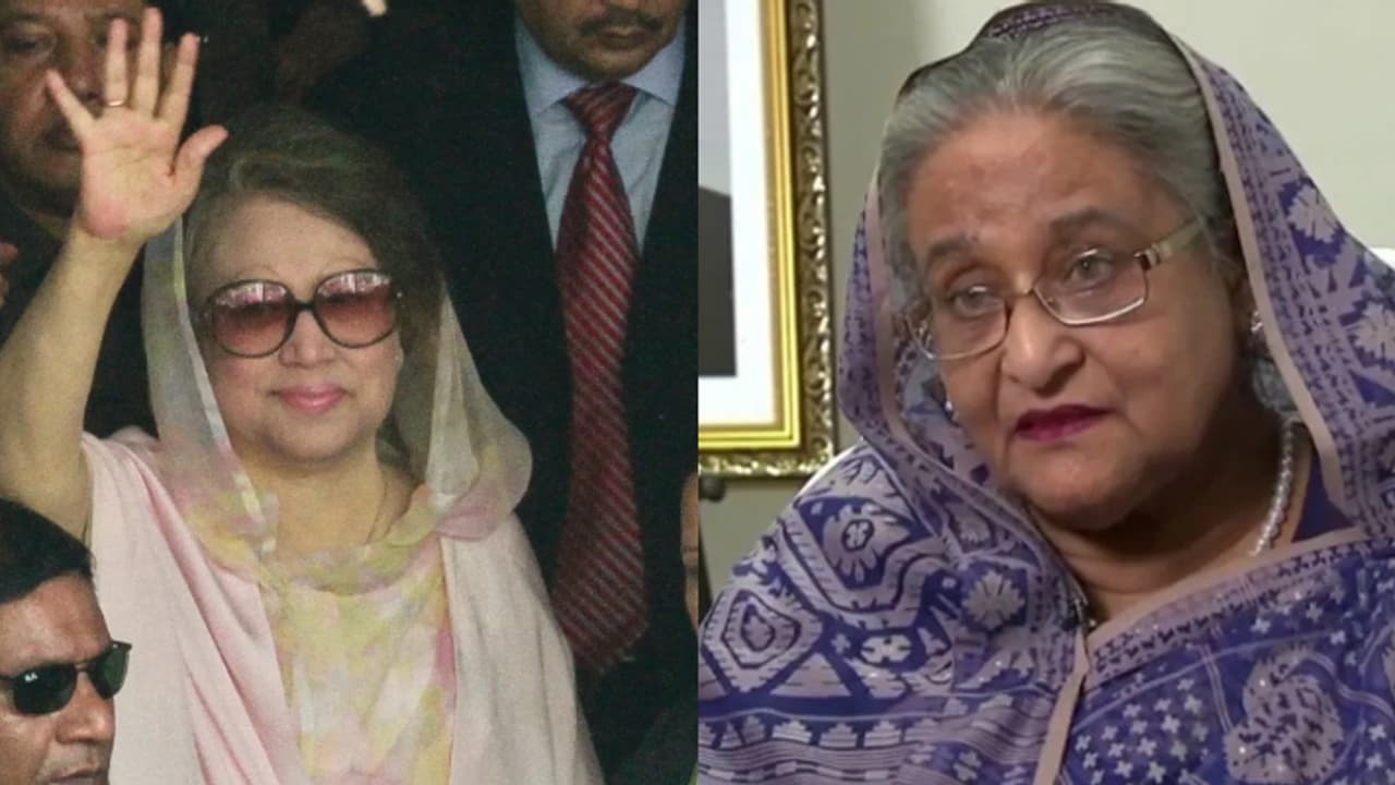 Khaleda Zia, Sheikh Hasina