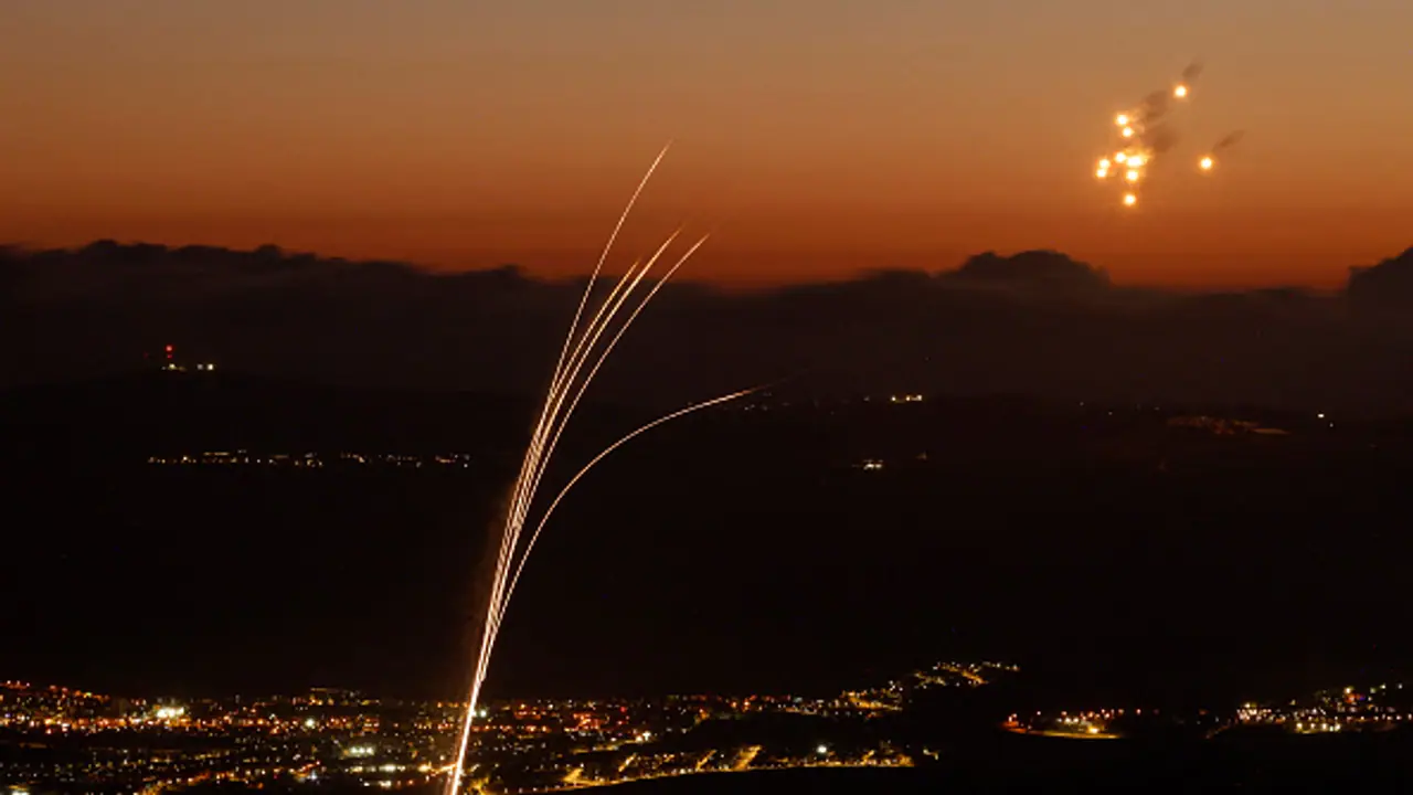 Middle East Crisis Response to Lebanon Attack Hezbollah Fires 300 Rockets at Israel bsm Middle East Crisis Response to Lebanon Attack Hezbollah Fires 300 Rockets at Israel bsm