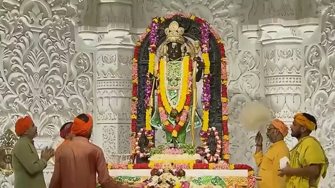 Shriram Lalla Morning Aarti #Ayodhya #RamMandir #Darshan #Shorts #ShriRam