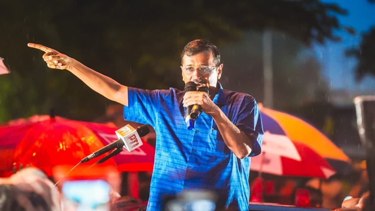 Arvind Kejriwal Road Show