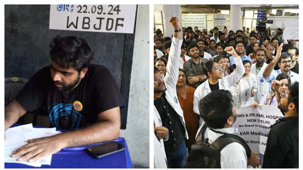 Junior doctors clarrify of signing post mortem report of RG Kar murder bsm Junior doctors clarrify of signing post mortem report of RG Kar murder bsm