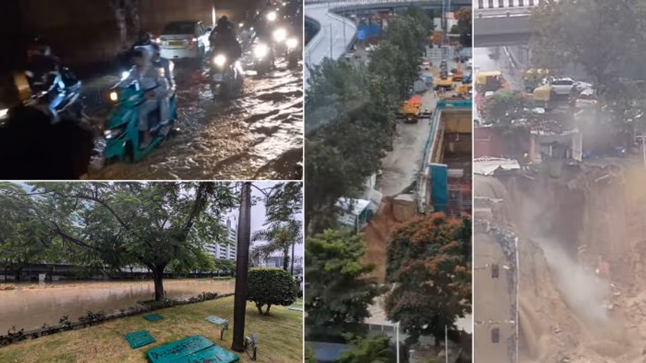 Bengaluru rain, Manyata tech park