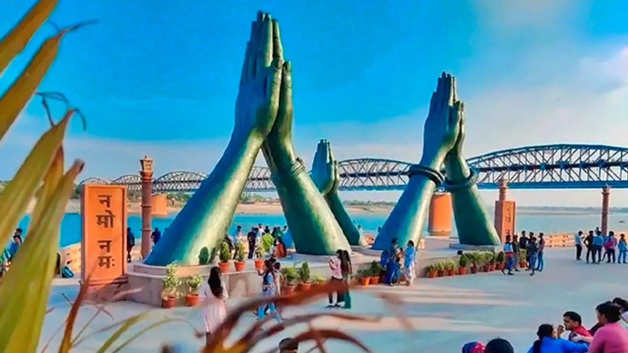 Jagdeep Dhankhar to inaugurate Kashi Namo Ghat with iconic Namaste sculpture