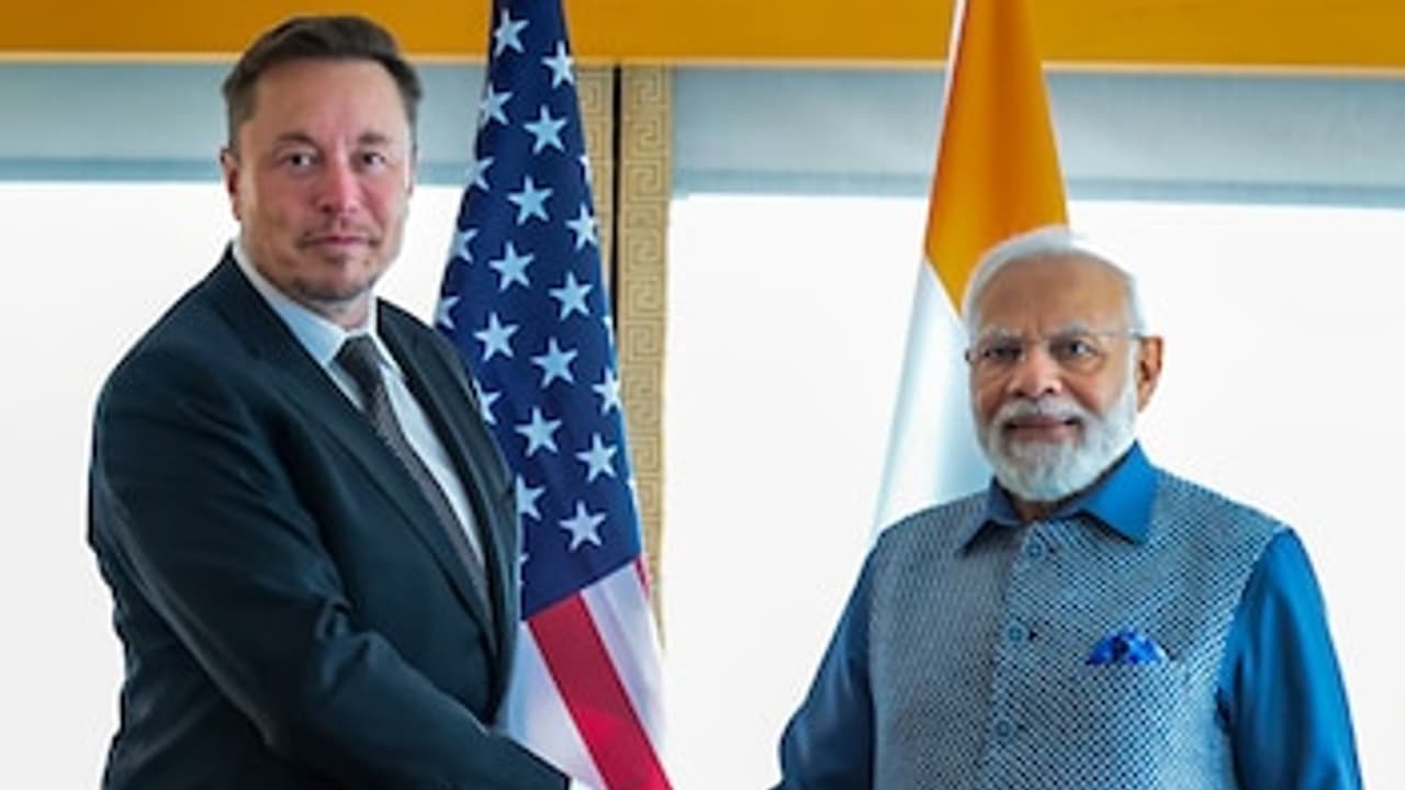 elon musk and pm modi