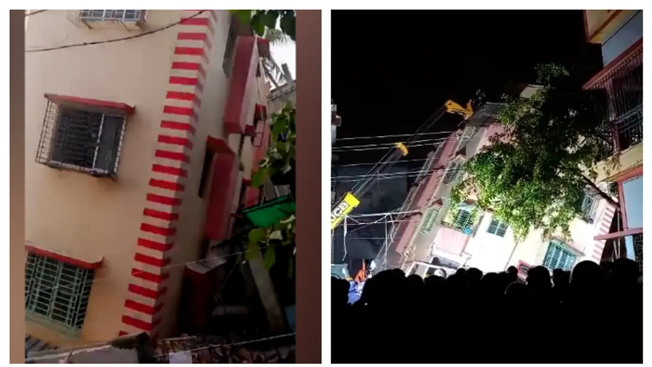 Politics has begun surrounding the dilapidated flats in Baghajatin