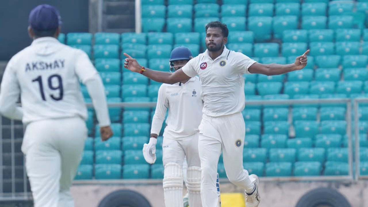 MD Nidheesh Kerala Ranji Trophy MD Nidheesh Kerala Ranji Trophy