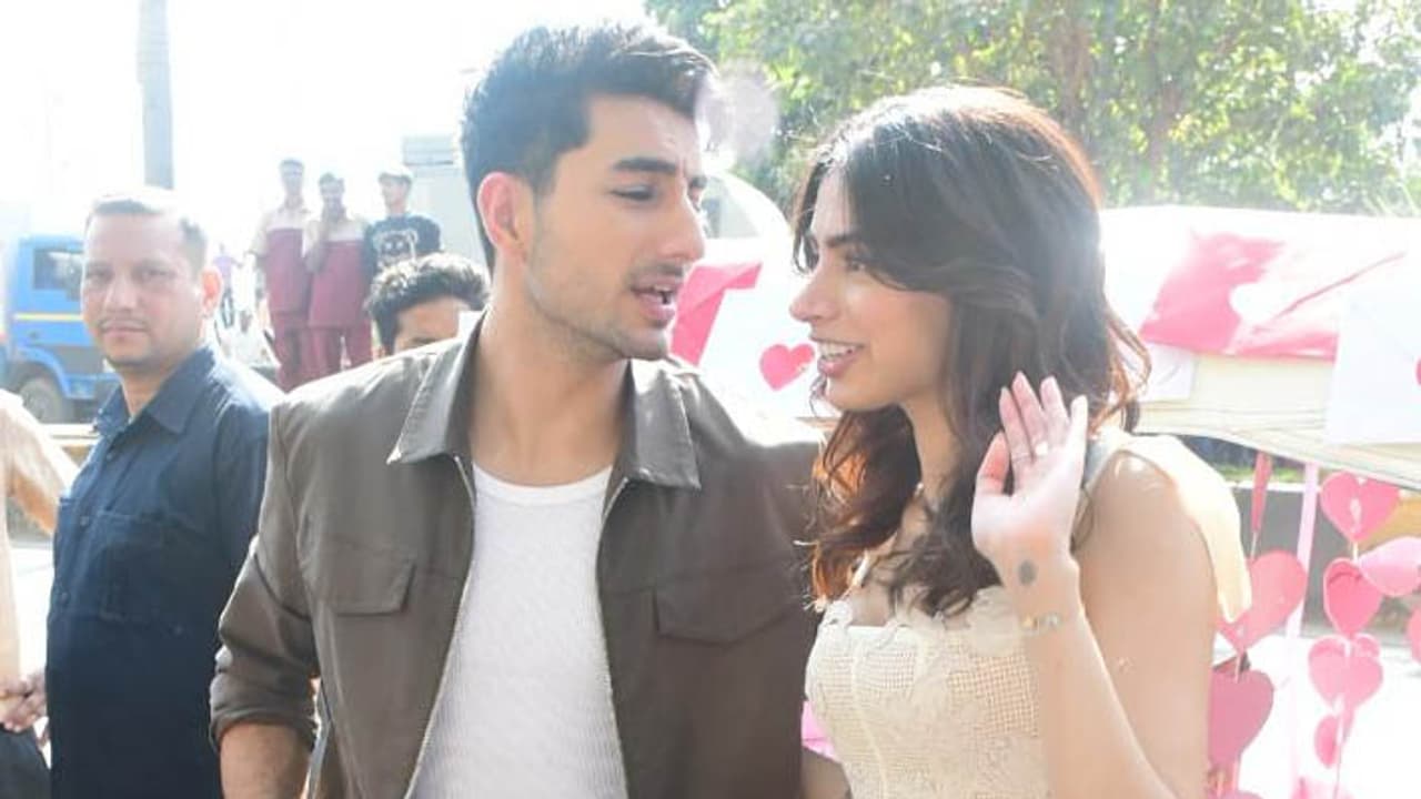 ibrahim ali khan khushi kapoor spotted ibrahim ali khan khushi kapoor spotted