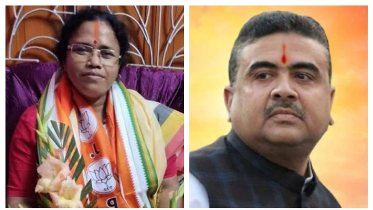 Haldia BJP MLA Tapasi Mondal joins TMC problems increase for Suvendu Adhikari bsm Haldia BJP MLA Tapasi Mondal joins TMC problems increase for Suvendu Adhikari bsm