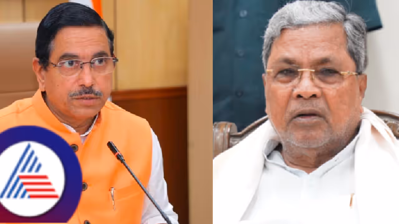 Union minister Pralhad joshi outraged against congress government at hubballi