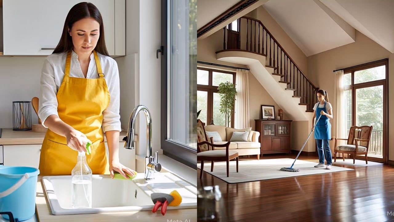 home cleaning easy hacks with vinegar 