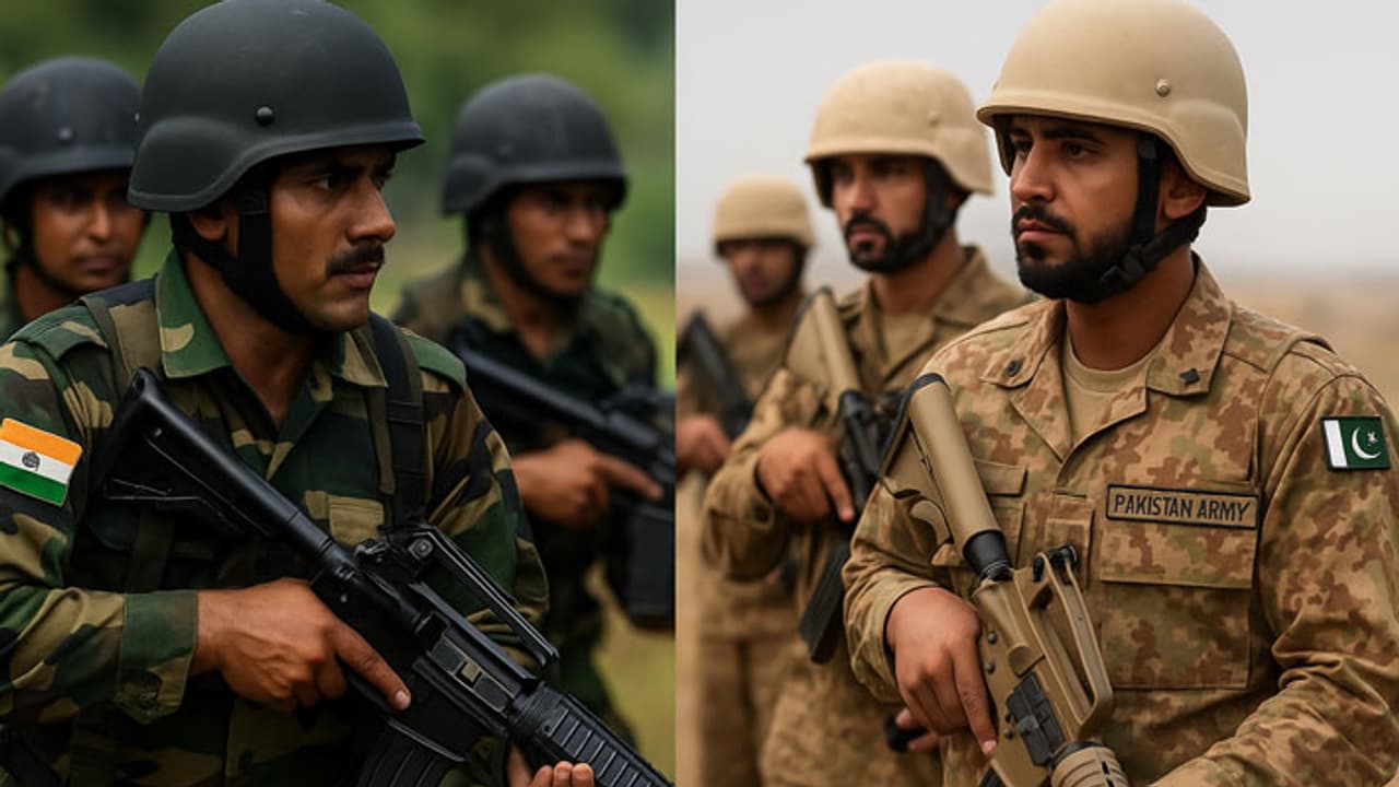 India vs pakistan army India vs pakistan army