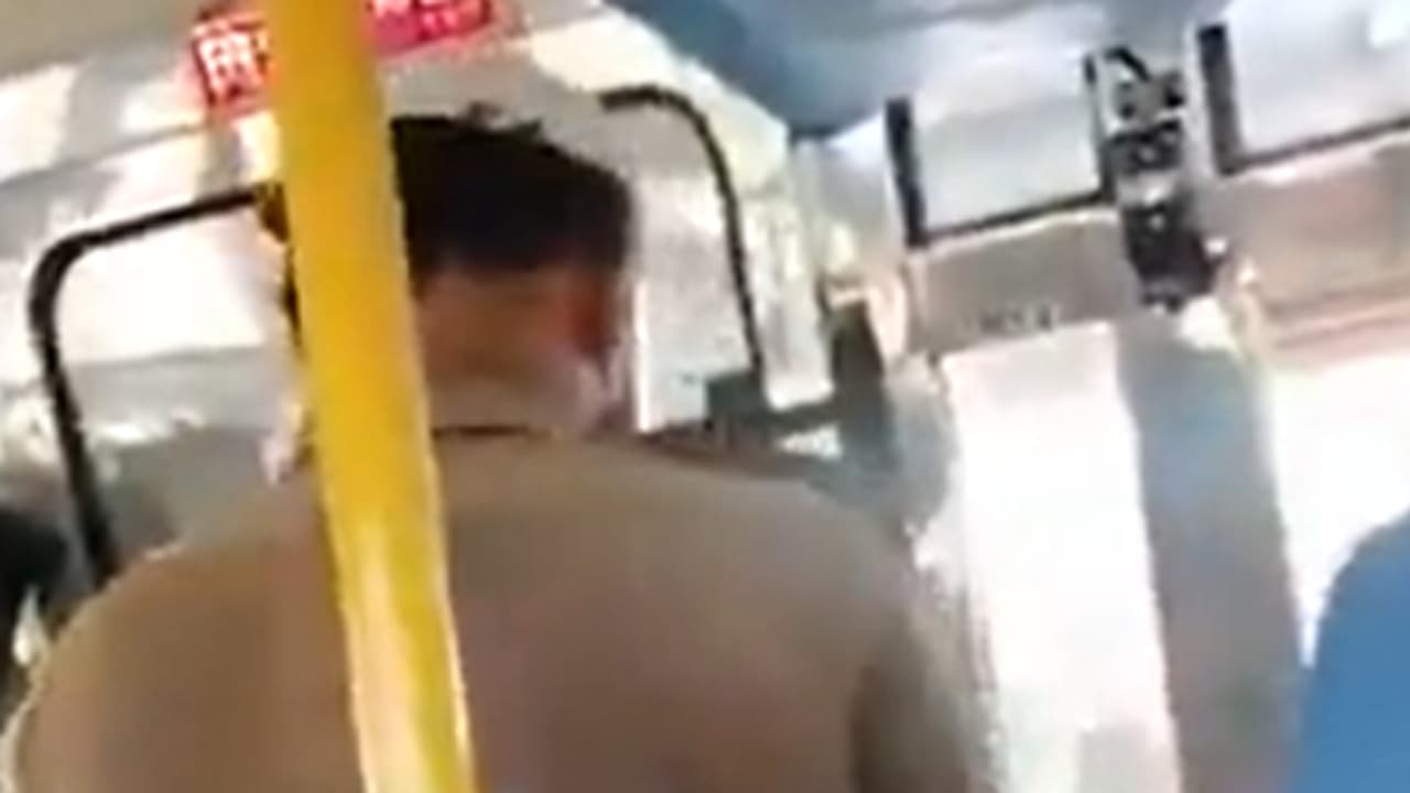 Namaz in Bus Karnataka Namaz in Bus Karnataka