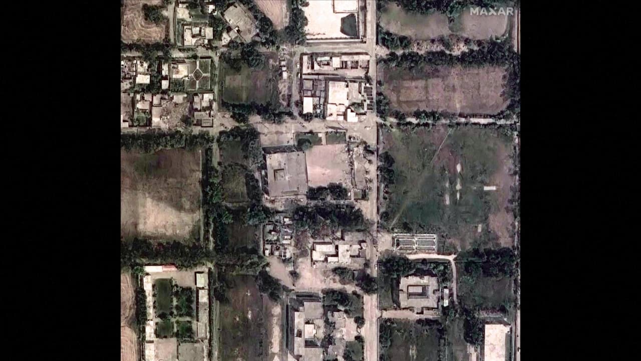 Satellite pics from Maxar Technologies show damage caused by Indian missile strikes on the city of Muridke, Pakistan Satellite pics from Maxar Technologies show damage caused by Indian missile strikes on the city of Muridke, Pakistan