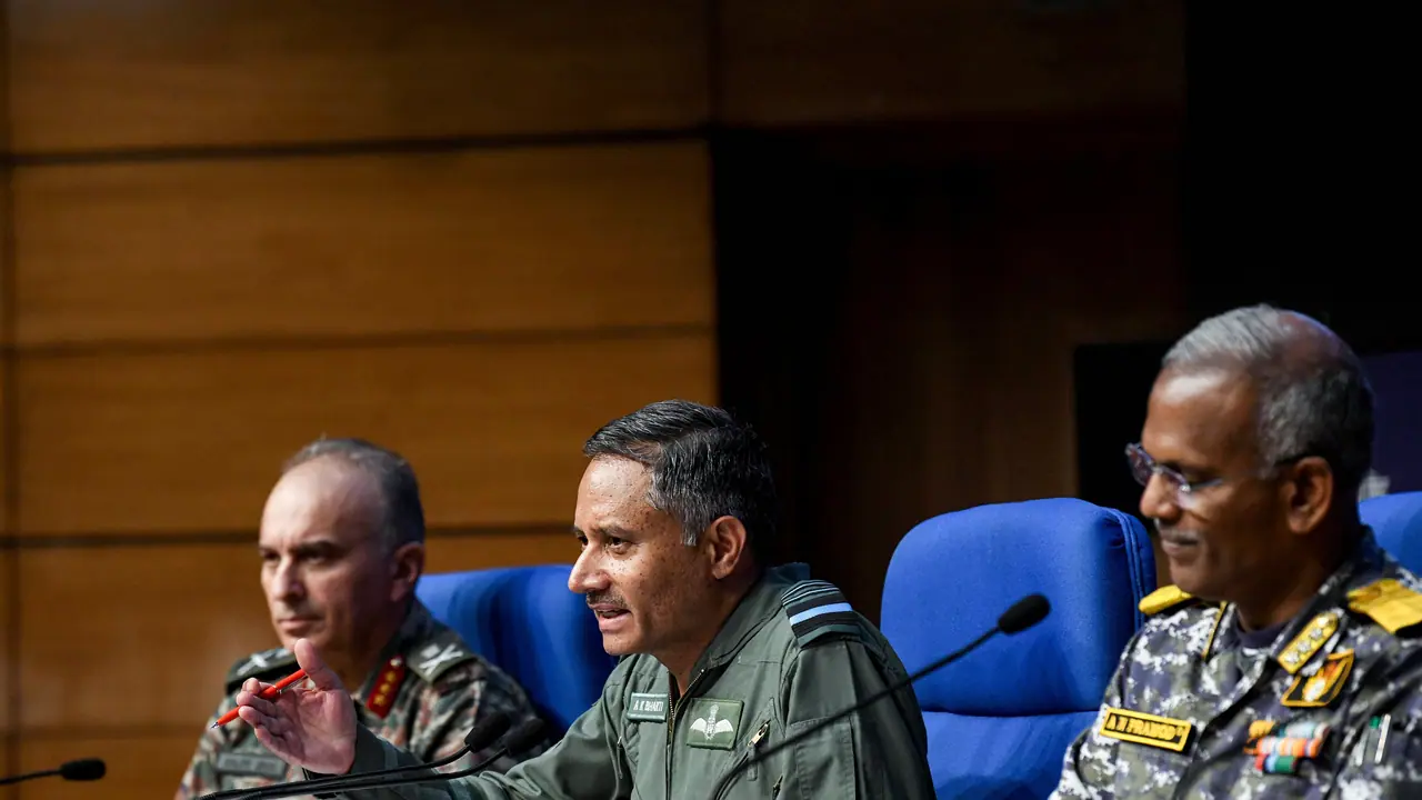 Indian Armed Forces hold press conference on 'Operation Sindoor'