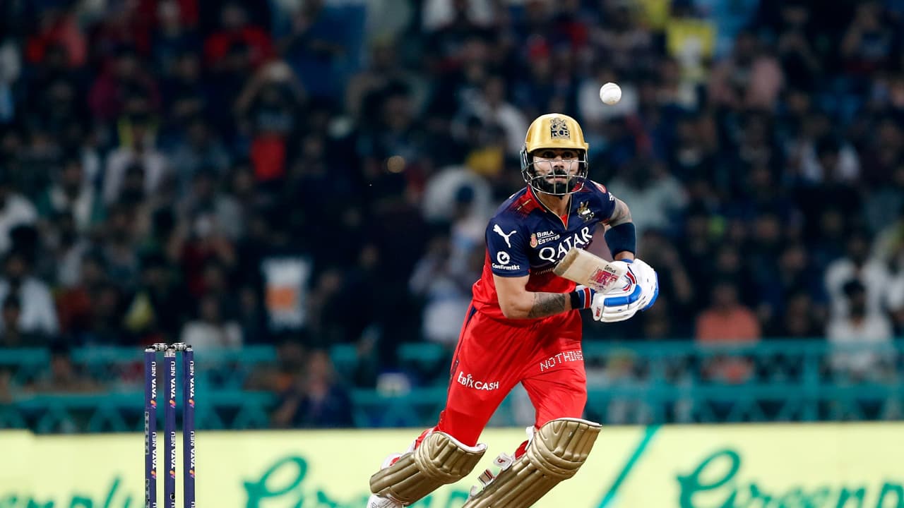 Virat Kohli in action during IPL 2025
