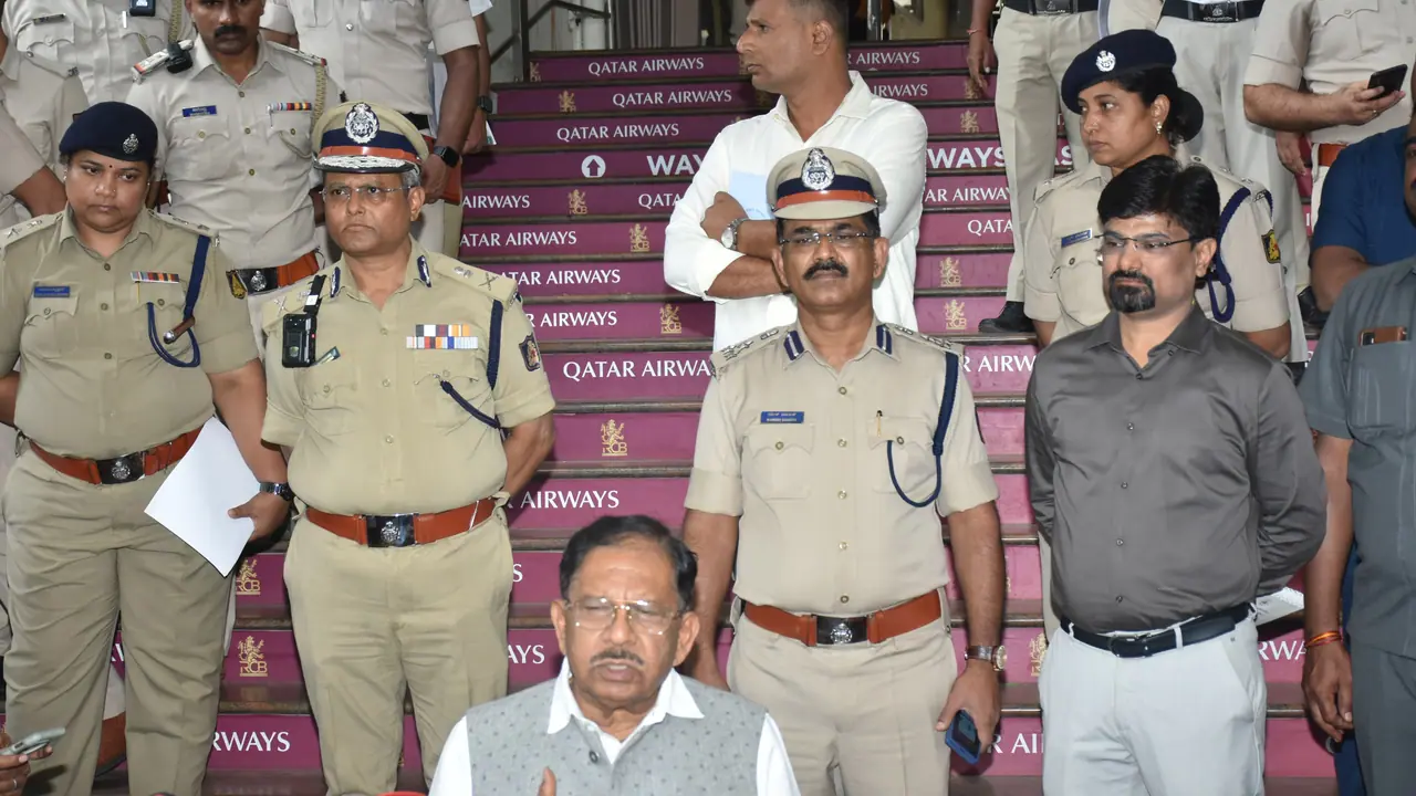 Karnataka Home Minister Dr G Parameshwara