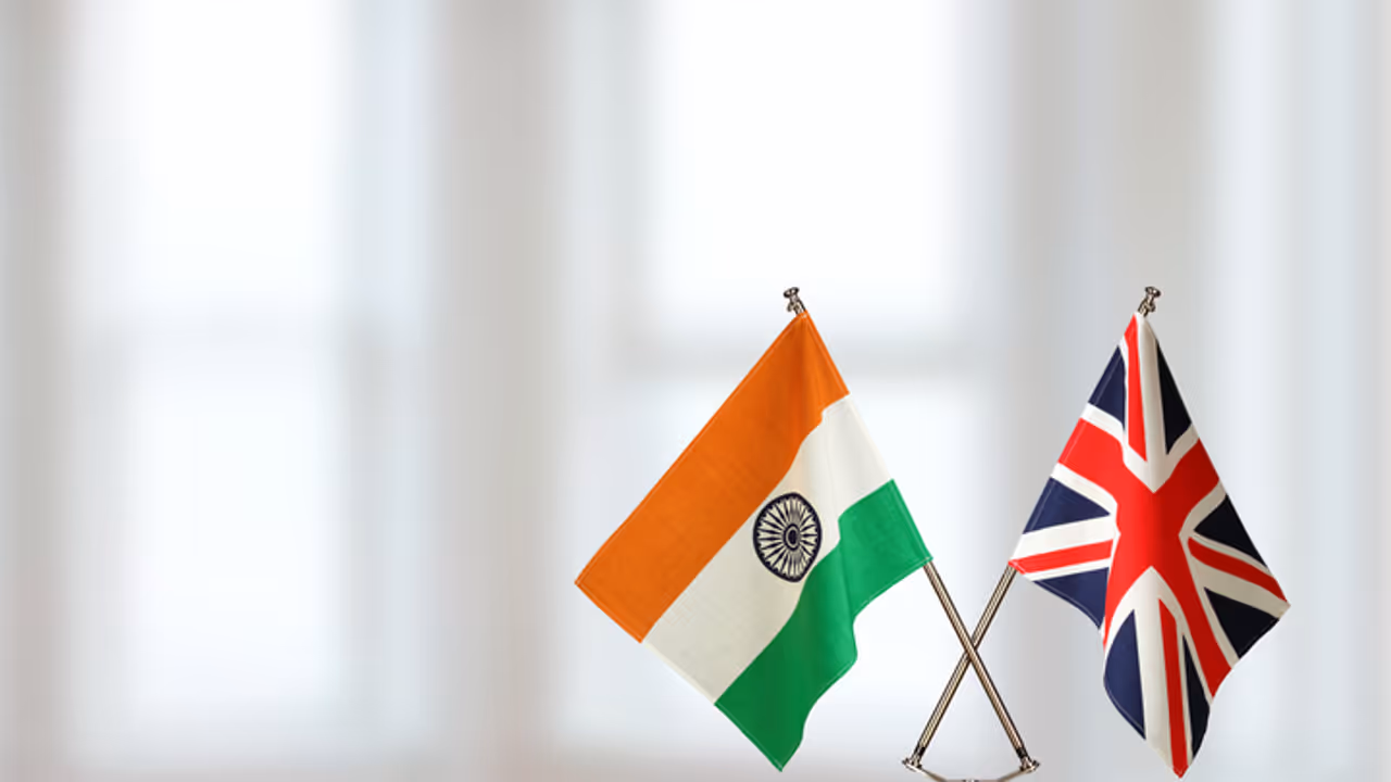 India UK flags Getty