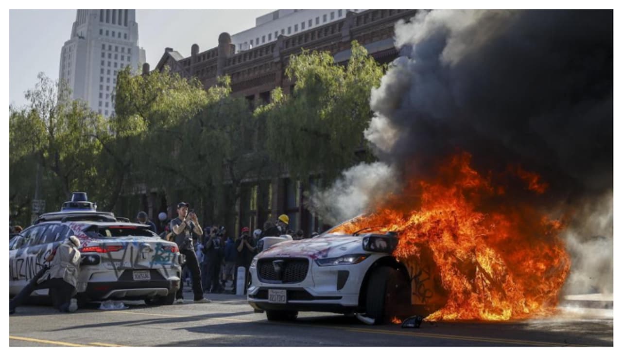 Los Angeles protest Los Angeles protest