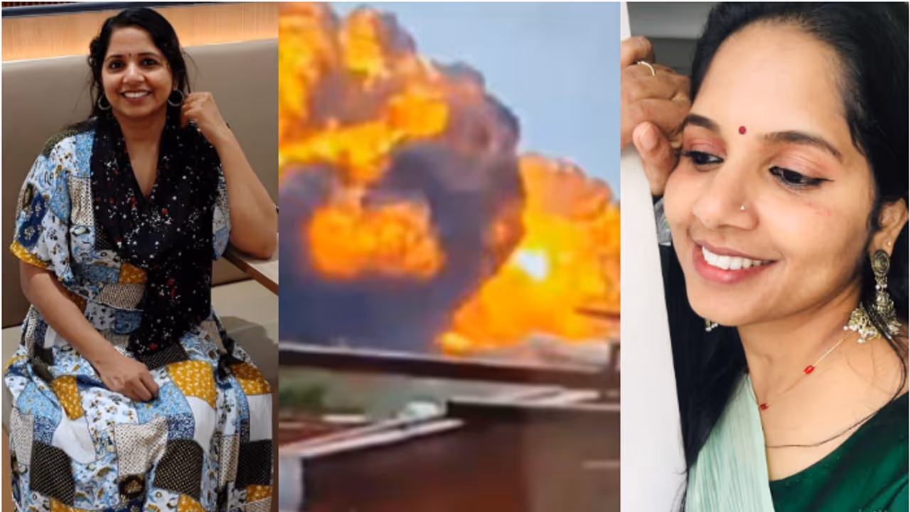 Ranjitha who died in the Ahmedabad plane crash