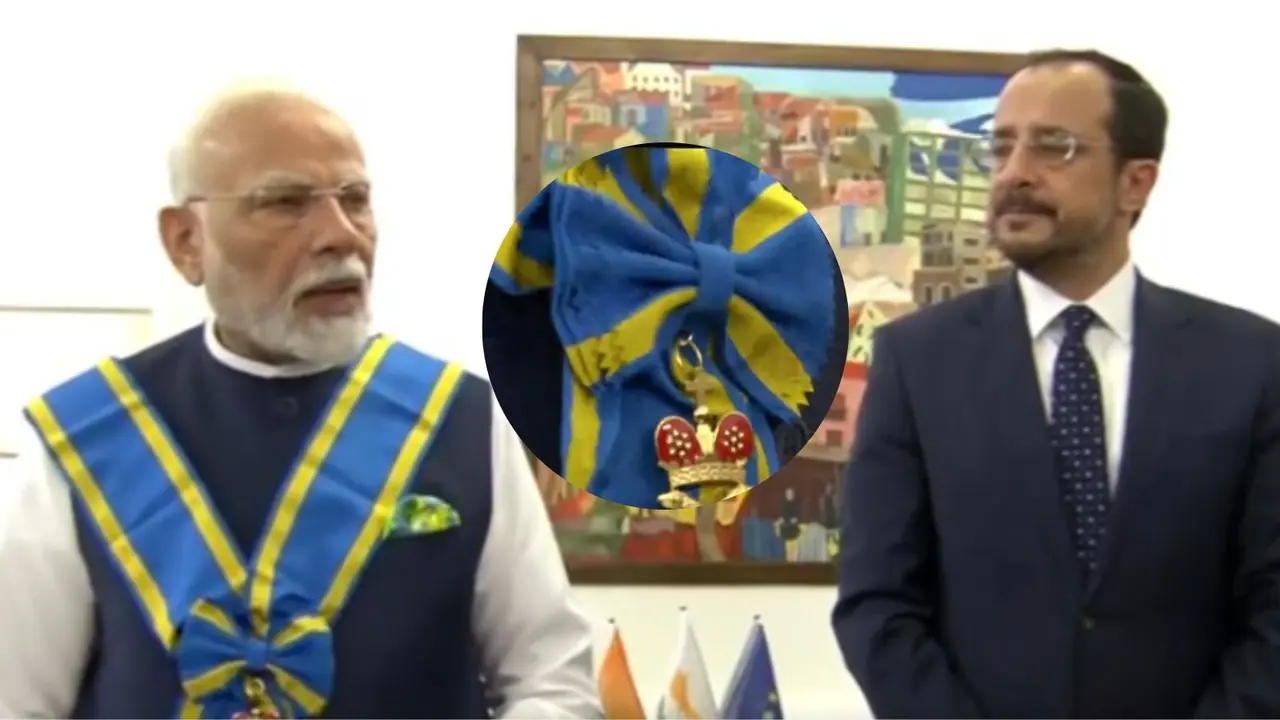 PM Narendra Modi, Cyprus President Nikos Christodoulides (Image Credit: X/@NarendraModi)